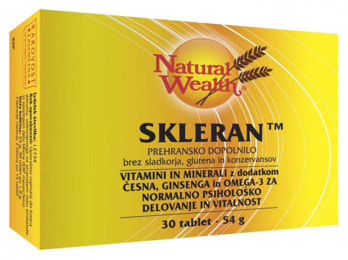 Natural Wealth Skleran, 30 tablet Natural Wealth Skleran, 30 tablet