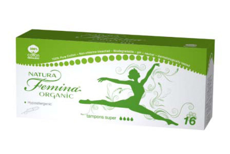Natura Femina higienski tamponi Organic super