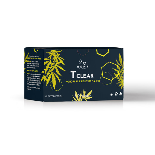 Hemp Medica T Clear čaj, 25 filter vrečk Hemp Medica T Clear čaj, 25 filter vrečk