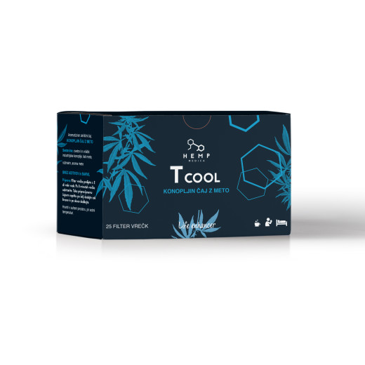 Hemp Medica T Cool čaj, 25 filter vrečk Hemp Medica T Cool čaj, 25 filter vrečk
