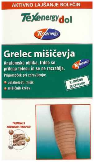 Texenergy, grelec mečne mišice - velikost L Texenergy, grelec mečne mišice - velikost L