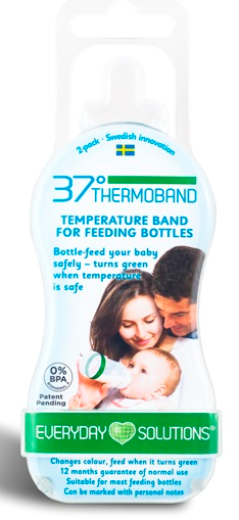37° Thermoband, trak za merjenje temperature hrane v steklenički, 2 kosa 37° Thermoband, trak za merjenje temperature hrane v steklenički, 2 kosa