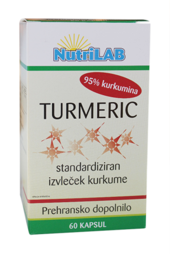 Nutrilab Turmeric, 60 kapsul Nutrilab Turmeric, 60 kapsul