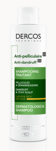 Vichy Dercos, šampon proti prhljaju za suhe lase, 200 ml Vichy Dercos, šampon proti prhljaju za suhe lase, 200 ml