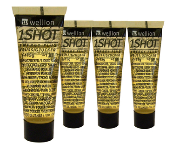 Wellion 1 Shot invertni sladkorni sirup, tuba, 4x15 g Wellion 1 Shot invertni sladkorni sirup, tuba, 4x15 g