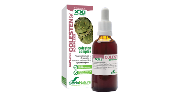 Soria Natural Colesten Kompleks XXI kapljice, 50 ml - Lekarna Ljubljana