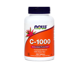 NOW Vitamin C 1000 mg, 100 tablet
