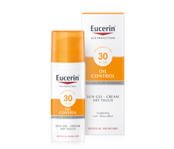 Eucerin Sun Oil Control Dry Touch, zaščitni kremni gel za obraz - ZF 30, 50 ml