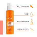 Avene Sun Visoka zaščita pred soncem pršilo - ZF 50, 200 ml