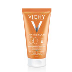 Vichy Capital Soleil Dry Touch, emulzija za obraz z matirajočim učinkom - ZF 50, 50 ml