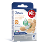Pic Classic antibakterijski obliž mix, 40 obližev