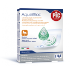 Pic AquaBloc, antibakterijski obliži  10 x 8 cm, 5 obližev