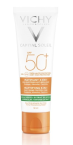 Vichy Capital Soleil Matirajoča nega 3V1 - ZF 50+, 50 ml