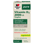 Doppelherz Pure Vitamin D3 2.000 I.E. kapljice, 9,2 ml