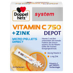Doppelherz System Vitamin C 750 + Cink Depot , 20 vrečk