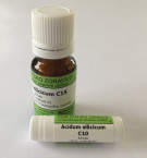 Acidum silicicum, kroglice za peroralno/podjezično uporabo - C10, 10 g 