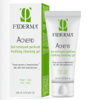 Fiderma Acnefid Čistilni gel za mastno kožo z nepravilnostmi za obraz in telo, 200 ml