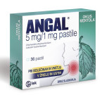 Angal 5 mg/1 mg, 36 pastil
