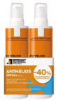 La Roche-Posay Anthelios, nevidno pršilo – ZF 50+, 2 X 200 ml