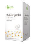 B-kompleks, 60 žvečljivih tablet