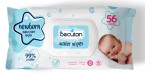 Becutan vlažilni robček Newborn Aqua Pure, 56 vlažilnih robčkov