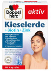 Doppelherz Aktiv Silicijeva prst + Biotin + Cink, 40 kapsul