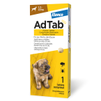 AdTab 56,25  mg, žvečljiva tableta za pse 1,3 – 2,5 kg, 1 tableta