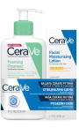 CeraVe peneči čistilni gel, 236 ml + Cerave vlažilna nega za obraz - ZF 50, 52 ml