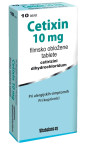 Cetixin 10 mg, 10 filmsko obloženih tablet