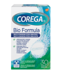 Corega Bio Formula, tablete za čiščenje protez, 30 tablet