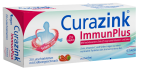 Curazink Immunplus pastile z okusom jagode s sladili, 20 pastile