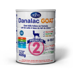 Danalac Goat 2, nadaljevalno mleko za dojenčke na osnovi kozjega mleka,  400 g