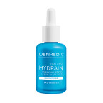 Dermedic Hydrain3 Hialuro vlažilni serum za obraz, vrat in dekolte, 30 ml