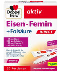 Doppelherz Aktiv Železo Femin Direkt, 20 vrečk