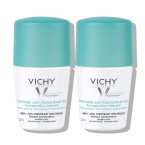 Vichy Deo roll-on dezodorant z antiperspirantom paket, 2 x 50 ml