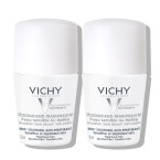 Vichy Deo roll-on dezodorant za zelo občutljivo in depilirano kožo paket, 2 x 50 ml