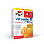 Doppelherz Aktiv Vitamin D 2.000 I.E., 45 tablet