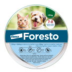 Foresto 1,25 g + 0,56 g ovratnica za pse do 8 kg, 1 ovratnica