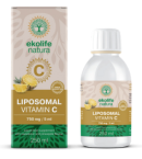 Ekolife Natura Liposomski Vitamin C - ananas, tekočina, 250 ml 