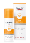 Eucerin Sun Oil Control Dry Touch, zaščitni kremni gel za obraz - ZF 30, 50 ml