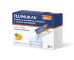 Fluimukan 200 mg, prašek za peroralno raztopino z okusom pomaranče, 20 vrečk