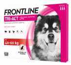 Frontline Tri-Act, kožni nanos- za pse 40 - 60 kg, pipeta 3 X 6 ml 