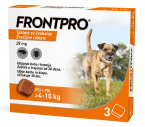 Frontpro 28 mg žvečljive tablete za pse z okusom govedine >4 – 10 kg, 3 žvečljive tablete 