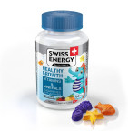 Swiss Energy Healthy Growth bonbon s sladilom, 60 bonbonov