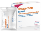 Ibuprofen Stada 400 mg, 10 vrečk