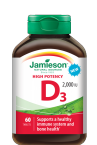 Jamieson Vitamin D3 2.000 I.E., 60 tablet