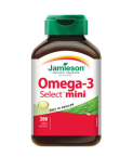 Jamieson Omega-3 Select Mini, 200 kapsul