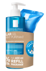 La Roche-Posay Effaclar protokol za kožo, nagnjeno k nepravilnostim, 400 ml + 400 ml