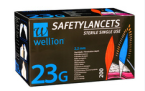 Wellion SafetyLancets 23G, 200 lancet