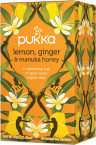 Pukka Lemon, Ginger & Manuka Honey, ekološki čaj, 20 vrečk